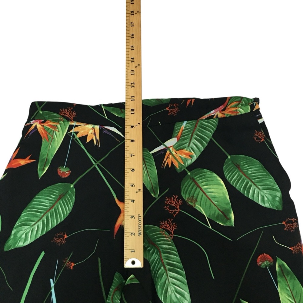 Cynthia Rowley (31x25) Tropical Print Cropped Pants - Women’s 10 - Picture 3 of 12